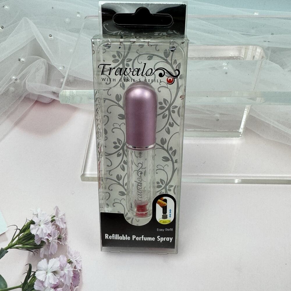 Travalo‎ Refillable Perfume Spray Genie-S Refill 65 Sprays 5.0 ml Capacity NEW